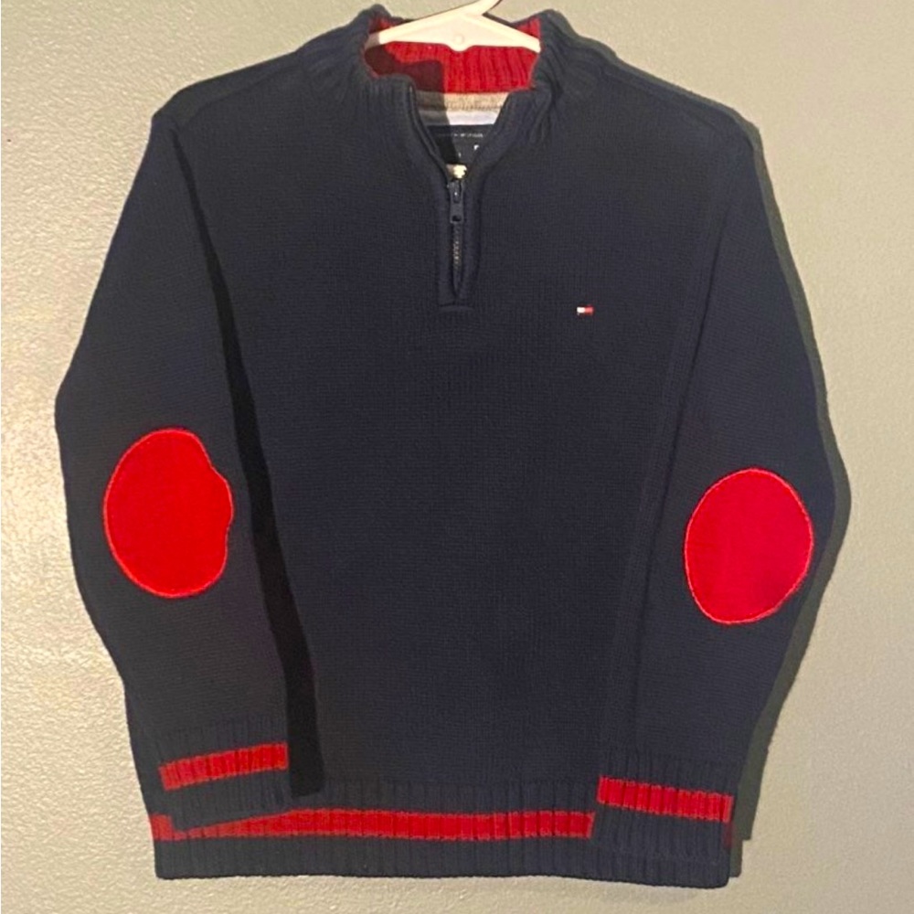 Boys Size 3 Navy Blue Tommy Hilfiger Sweater